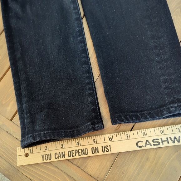 Frame Jagger True Skinny Black Jeans SZ 30 - Picture 7 of 14
